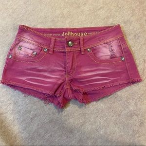 Dollhouse Hot Pink Short Shorts 5